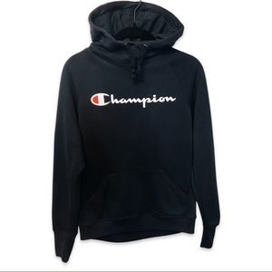 Champion Women’s Classic Script Logo Fleece Hoodie